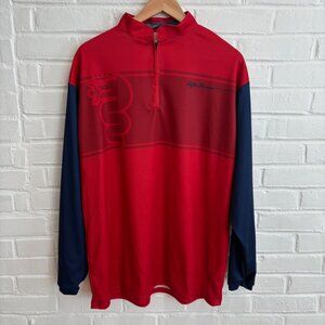 Alfa Romeo Racing Formula One F1 Motorsport Pullover Quarter ZIp Men's Large